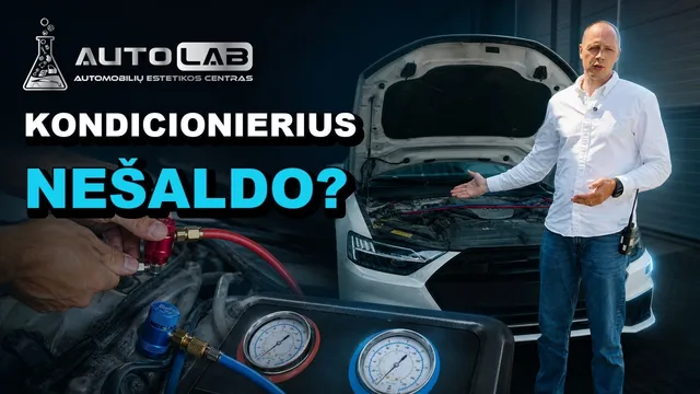 Kondicionieriaus pildymas — paslaugos vaizdas